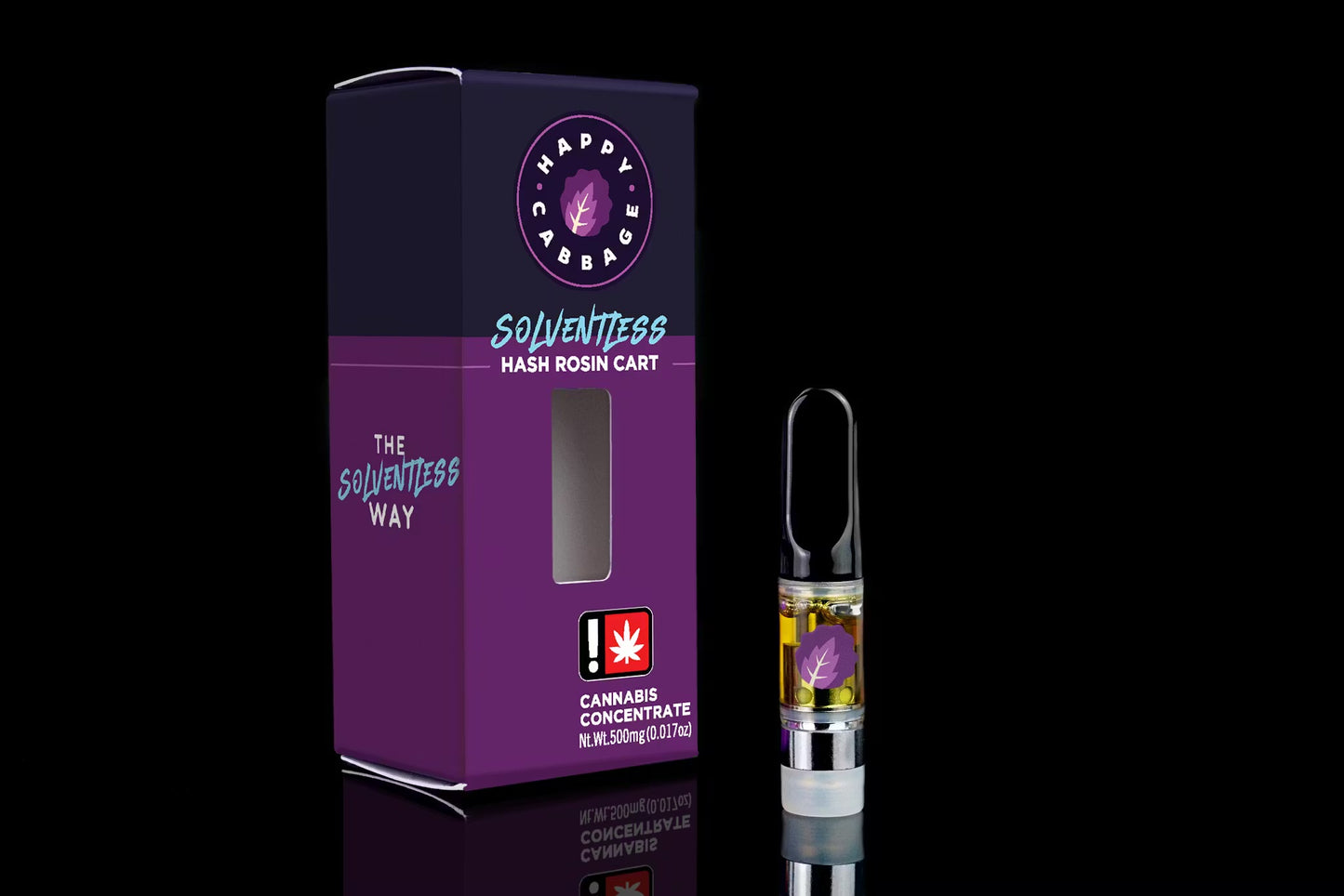 Happy Cabbage - Live Rosin Cartridge (.5g)