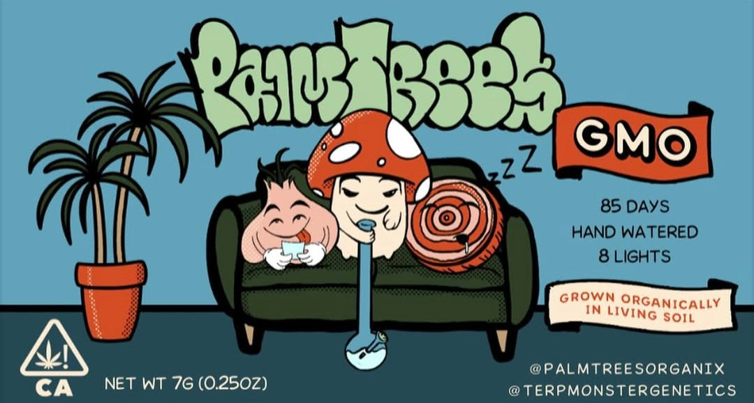 Terpmonster Genetics x PalmTrees - Premium Cannabis Jars (7g)