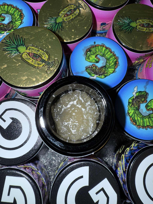 Clandestine Alchemy x Green Gold Collective - Live Resin Jars (2g)