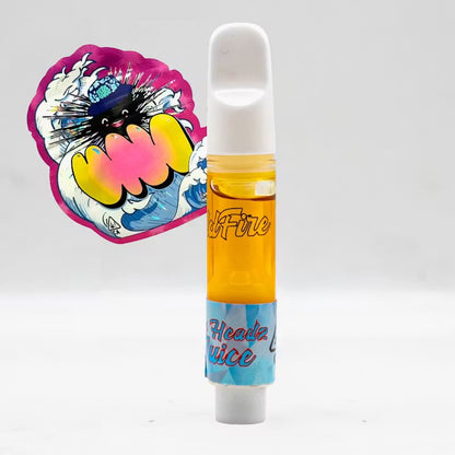 Cold Fire Juice x Teds Budz Collab - Live Resin Cartridge (1g)