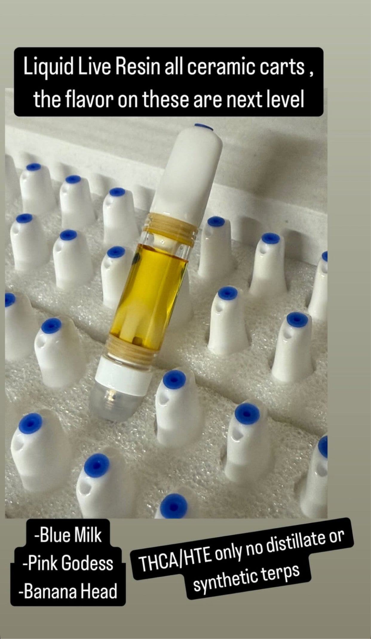 Clandestine Alchemy - Live Resin Carts (1g)