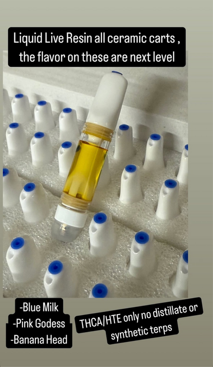 Clandestine Alchemy - Live Resin Carts (1g)