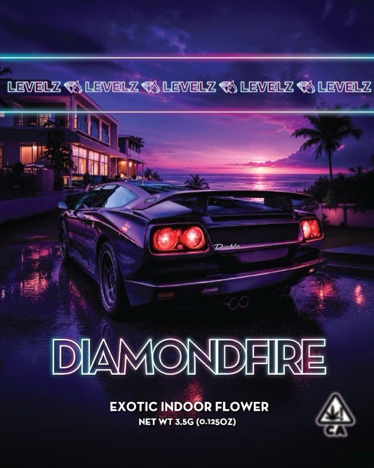 Diamond Fire - Exotic Indoor Flower (3.5g)