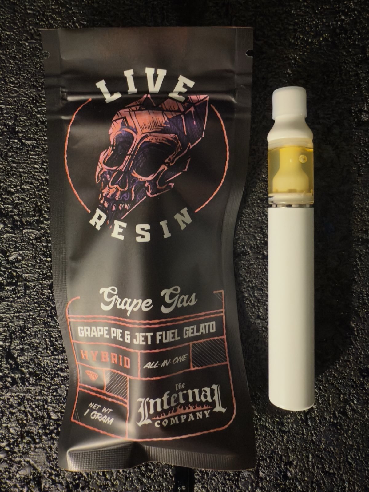 The Infernal Company - Live Resin Disposable (1g)