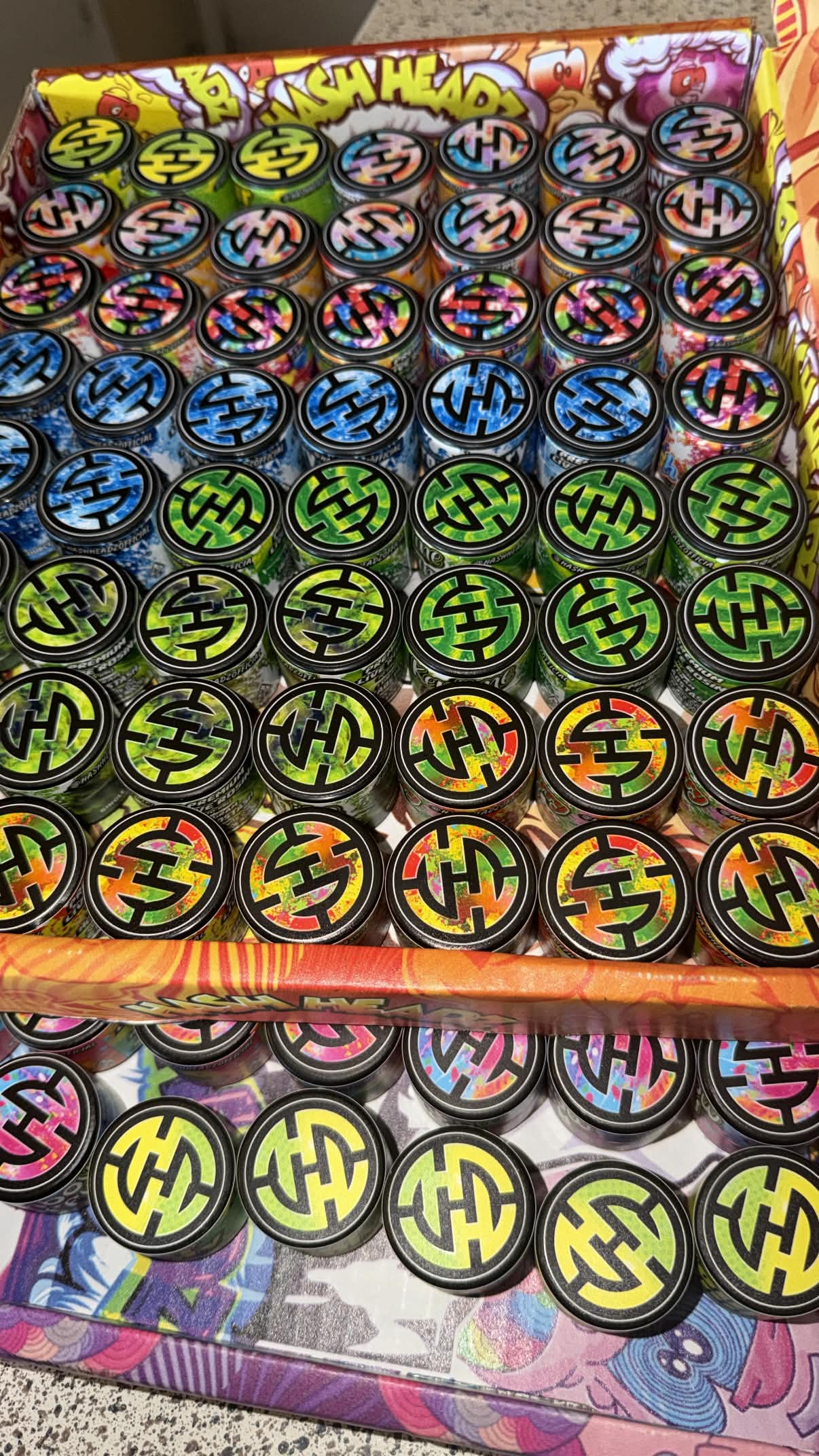 Hash Headz - Live Rosin Cold Cure Jars (1g)