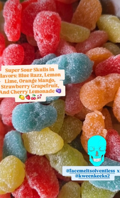 Face Melterz - Extra Sour Gummy’s (100mg)