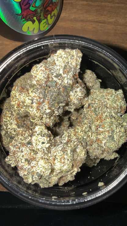 Face Melt - Deep Fried Ice Cream Indoor Organic Living Soil Cannabis Jars (Pre Order)