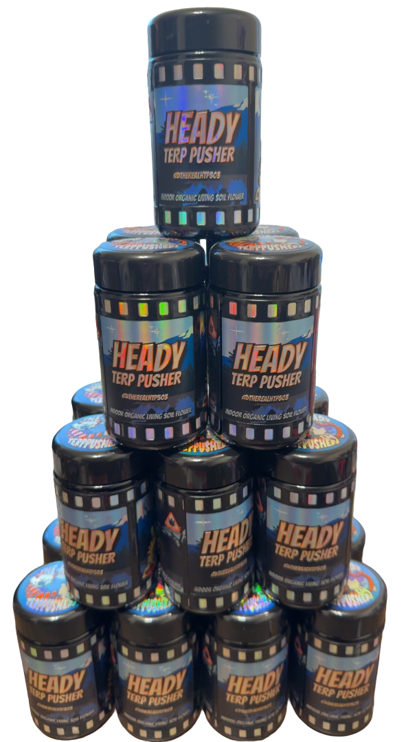 HeadyTerpPusher - Premium Cannabis Jars (7g)