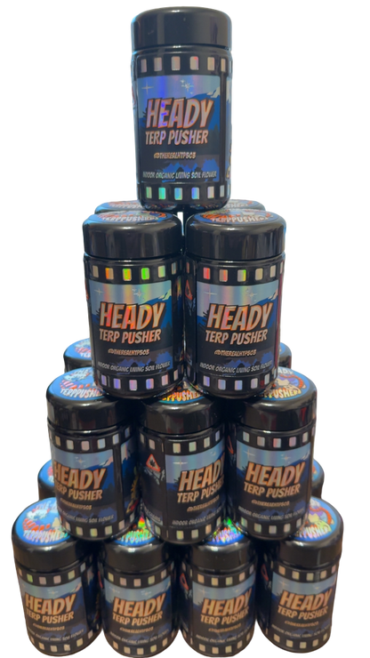 HeadyTerpPusher - Premium Cannabis Jars (7g)
