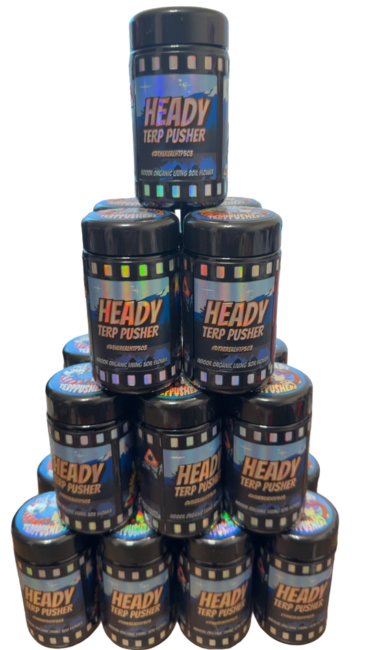 HeadyTerpPusher - Premium Cannabis Jars (7g)