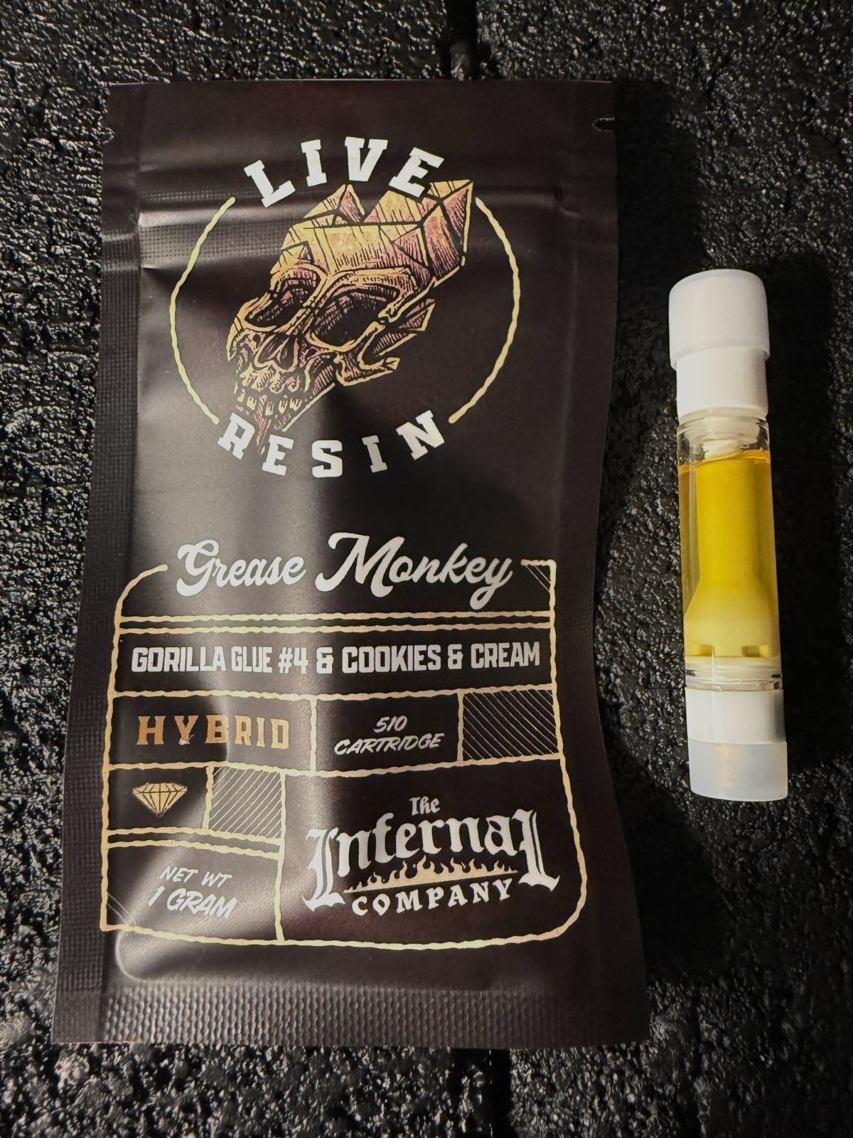 The Infernal Company - Live Resin Cartridge (1g)
