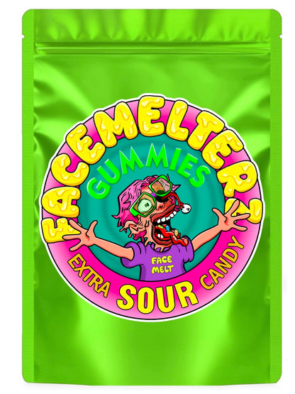Face Melterz - Extra Sour Gummy’s (100mg)