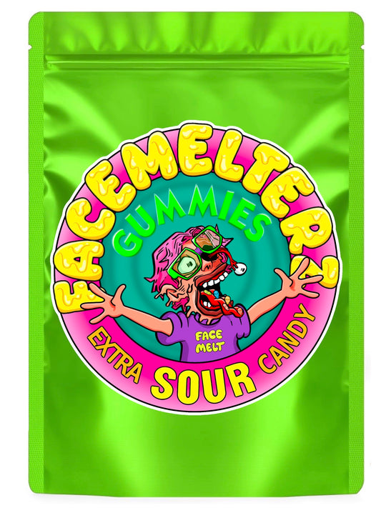Face Melterz - Extra Sour Gummy’s (100mg)