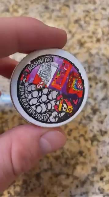 Rosin Papi x Block Exchange - Live Rosin Fresh Press Jars (1g)